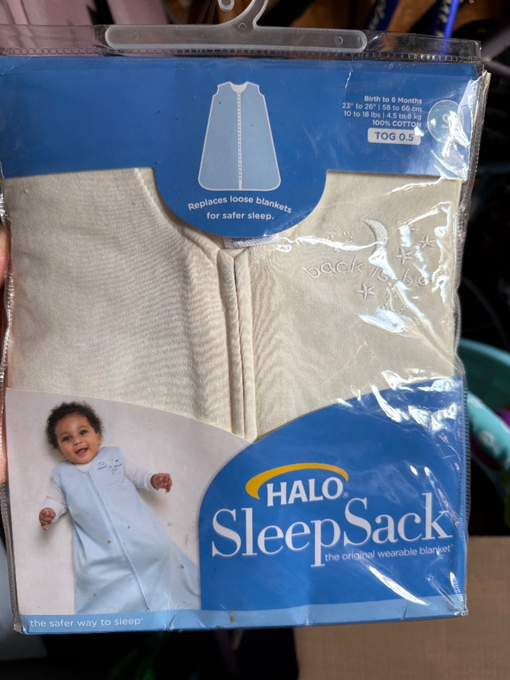 Halo sleep sack birth to 6 months size small